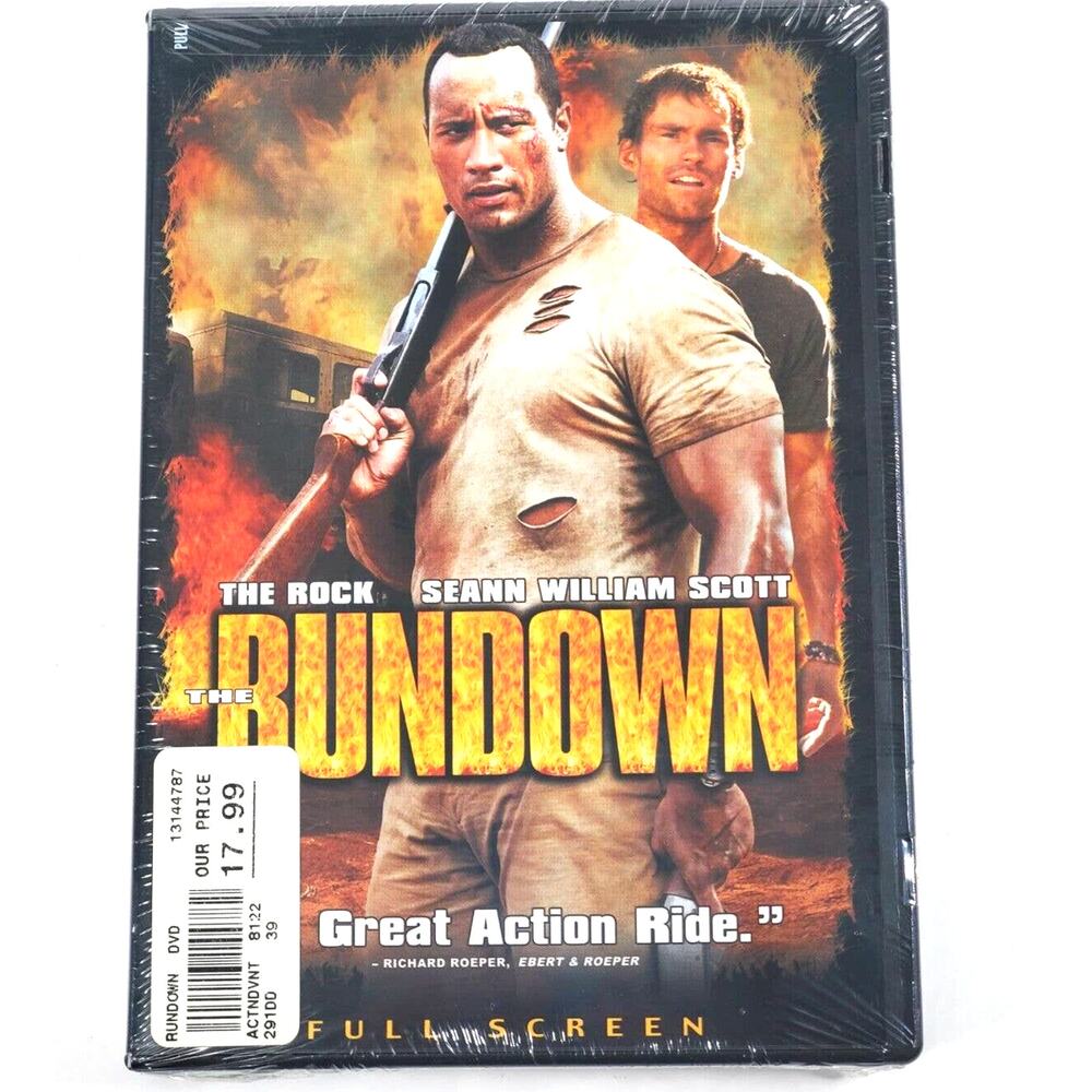 The Rundown (DVD, 2004, Full Screen Edition) The Rock Brand New